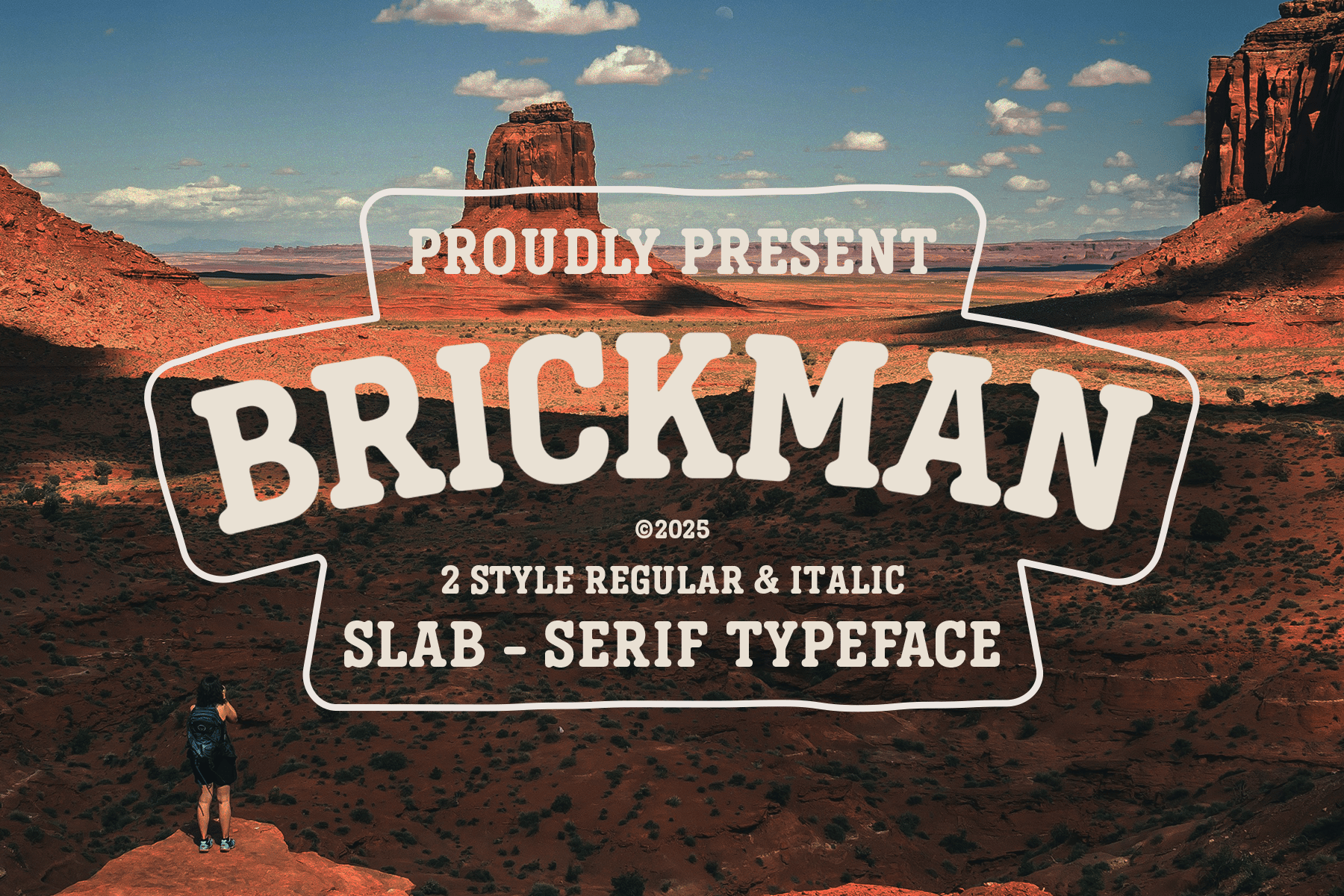 Brickman - Bold Slab Serif Font