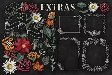 First alternate image for BrideChalk Font