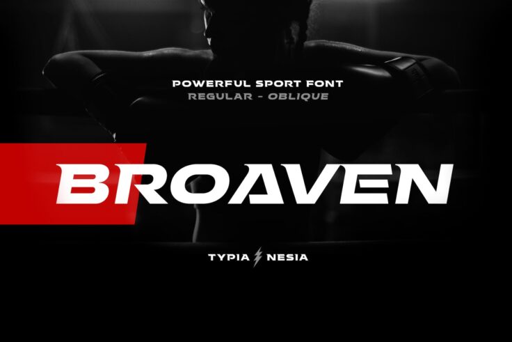 View Information about Broaven Bold Expanded Font