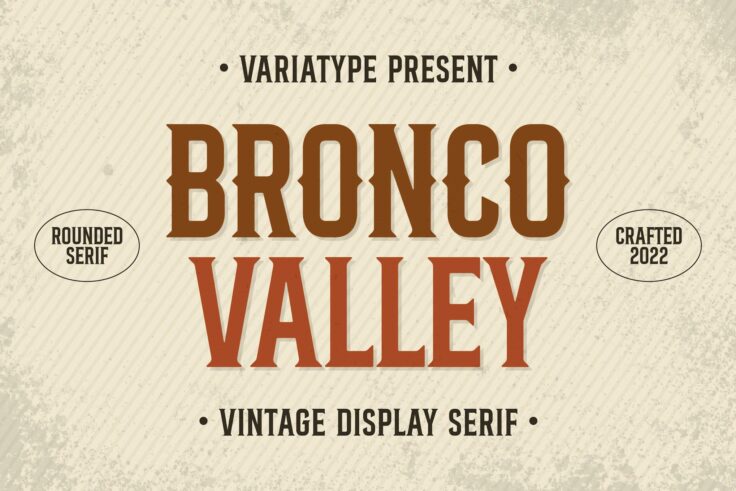 View Information about Bronco Valley Font