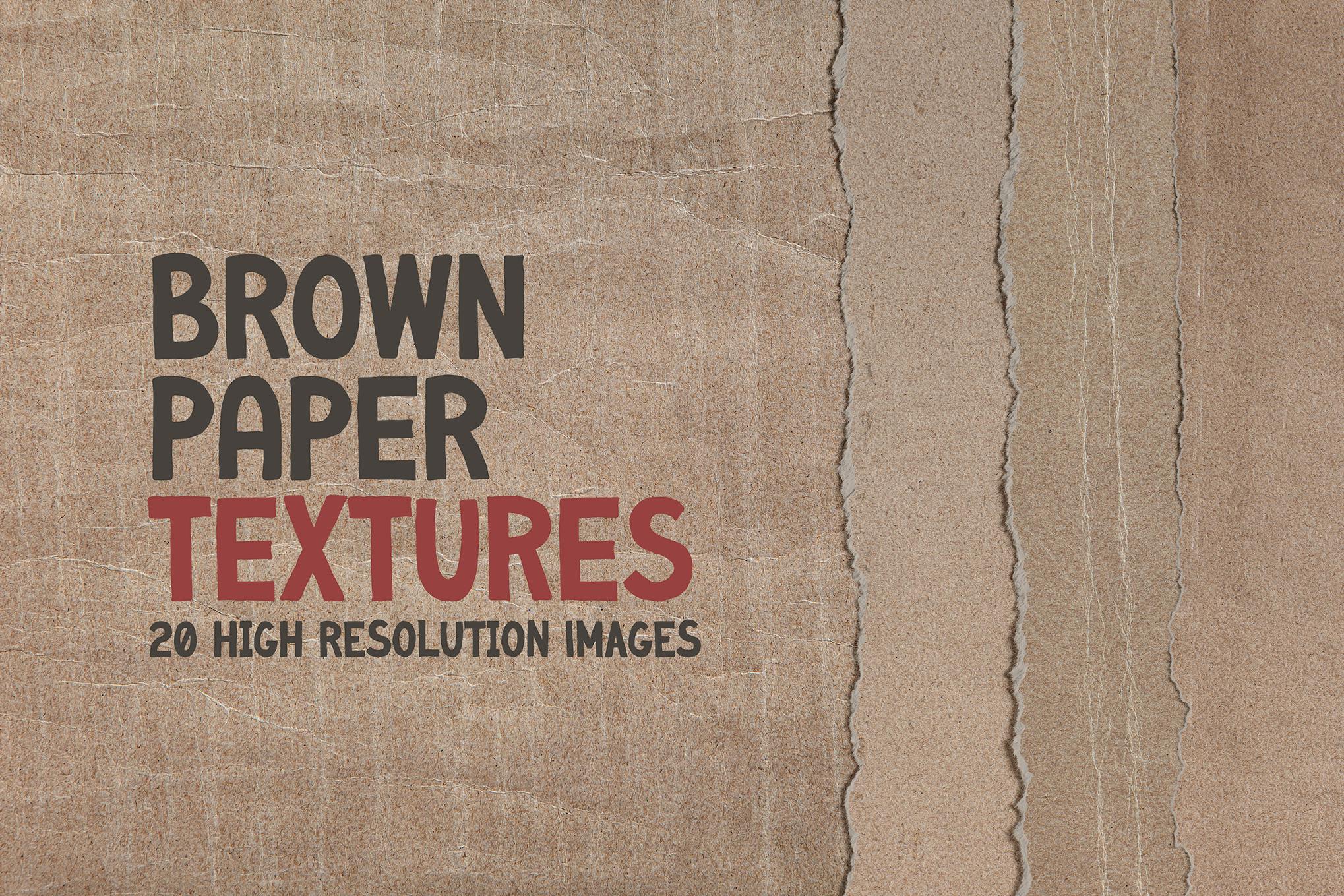 Brown Paper Textures & Backgrounds
