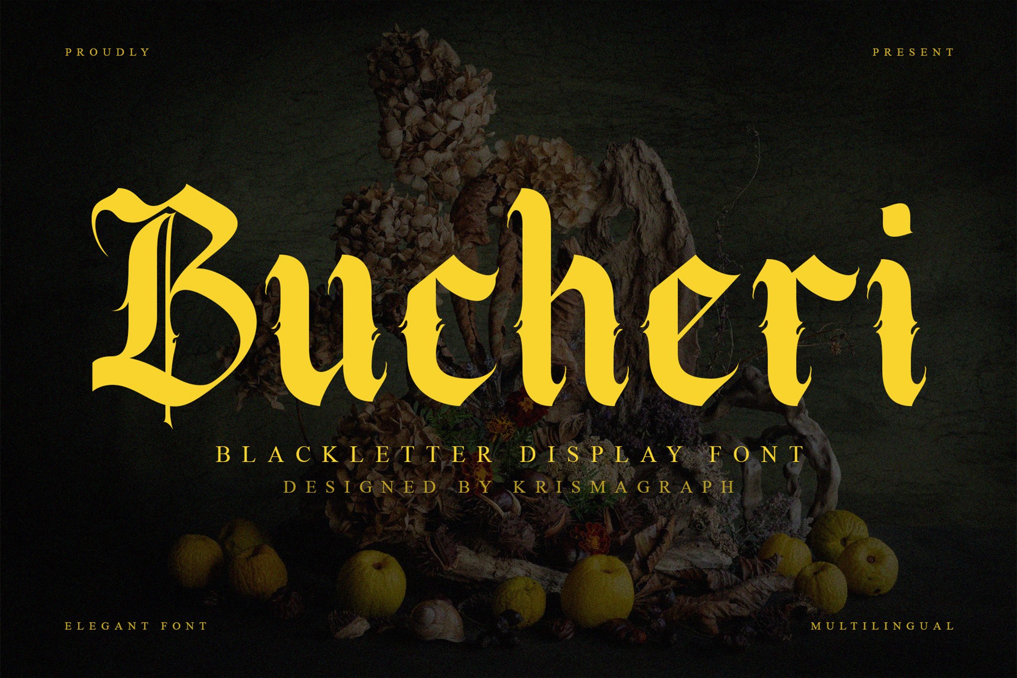 Bucheri - Blackletter Irish Font