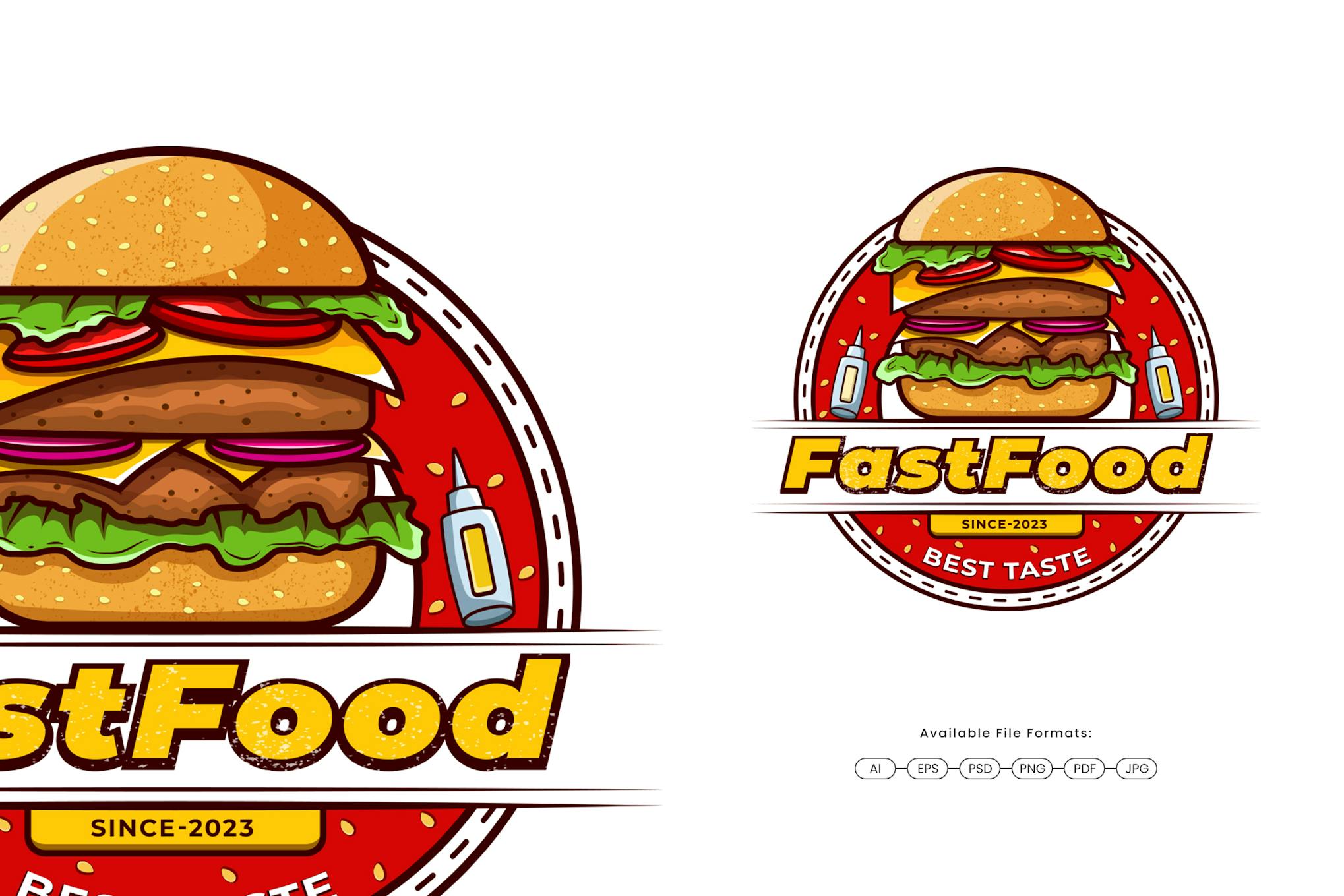 Burger Shop & Food Truck Logo