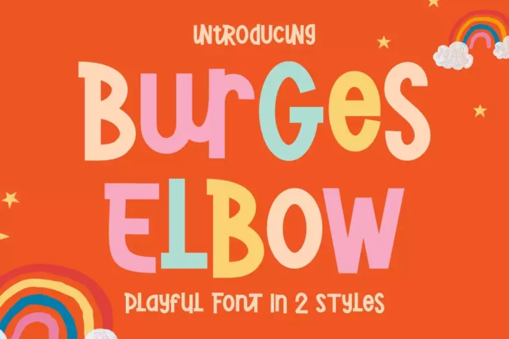 View Information about Burges Elbow Kids Font Duo