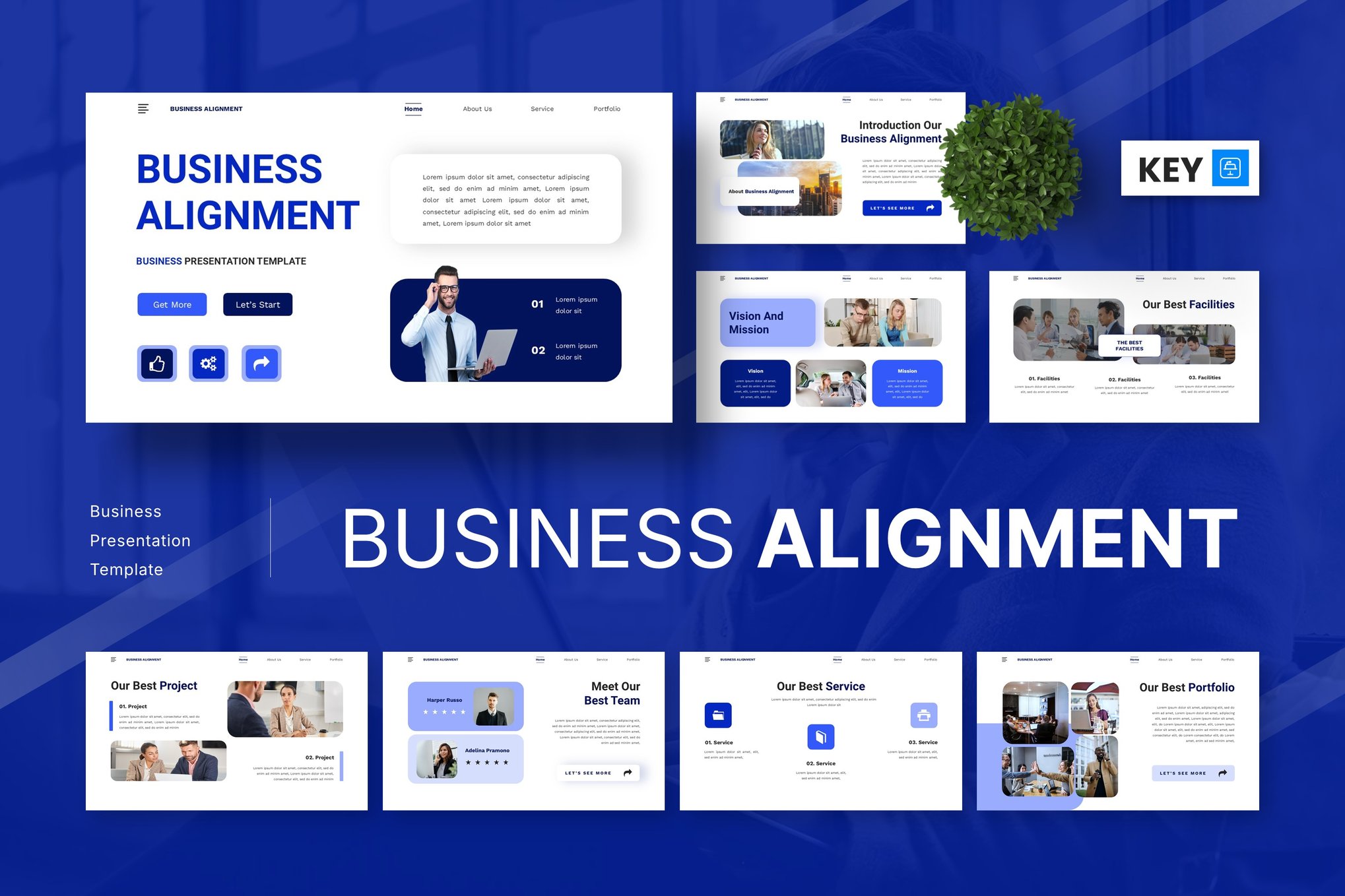 Business Alignment Keynote Template