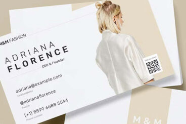 fashion business cards ideas