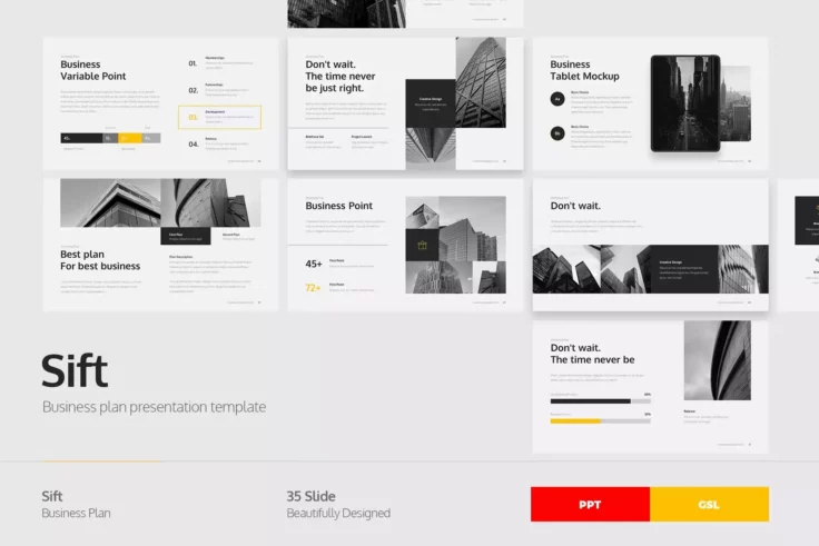 View Information about Sift Business Plan Google Slides Template