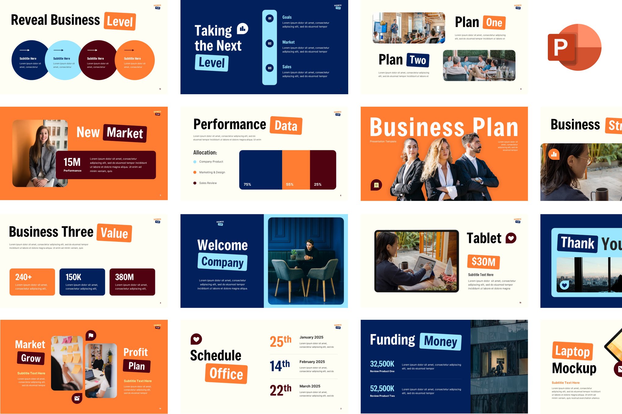 Business Plan PowerPoint Template