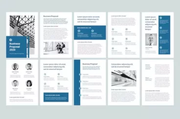 Second alternate image for Business Proposal A4 PowerPoint Template