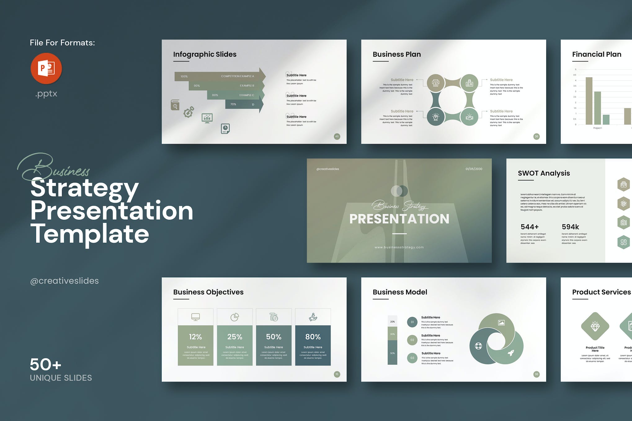 Business Strategy - PowerPoint Template