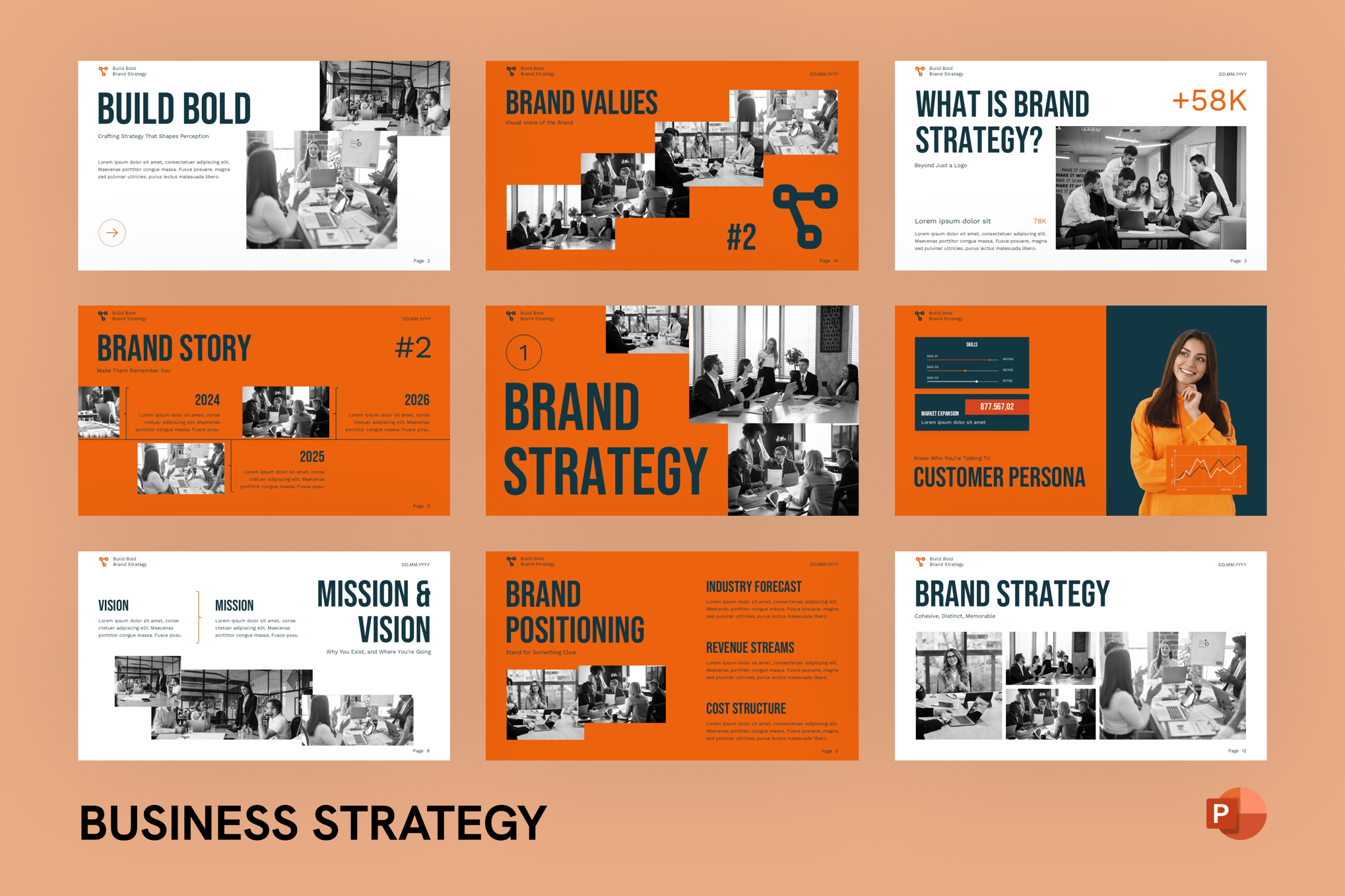 Business Strategy PowerPoint Template