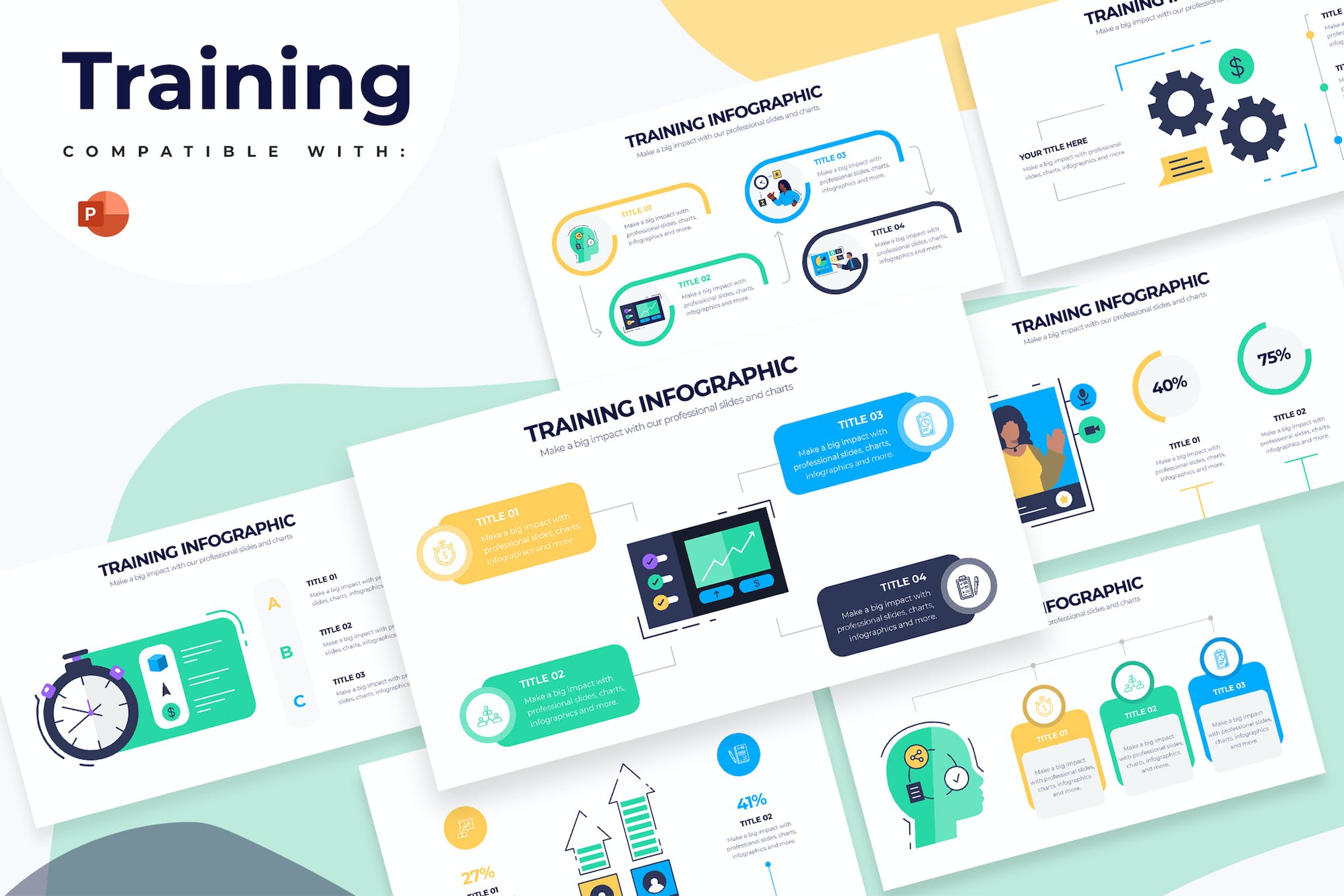 Business Training PowerPoint Infographics