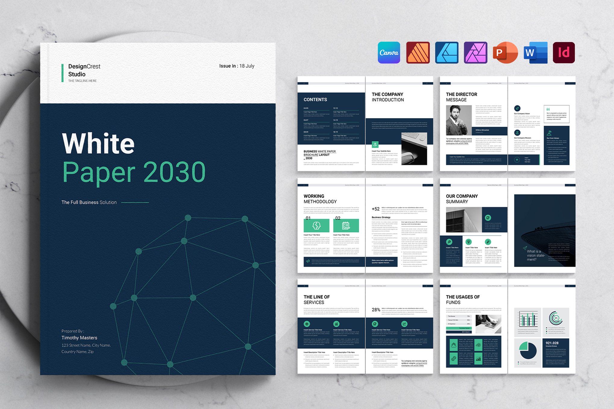 Business White Paper Word Template