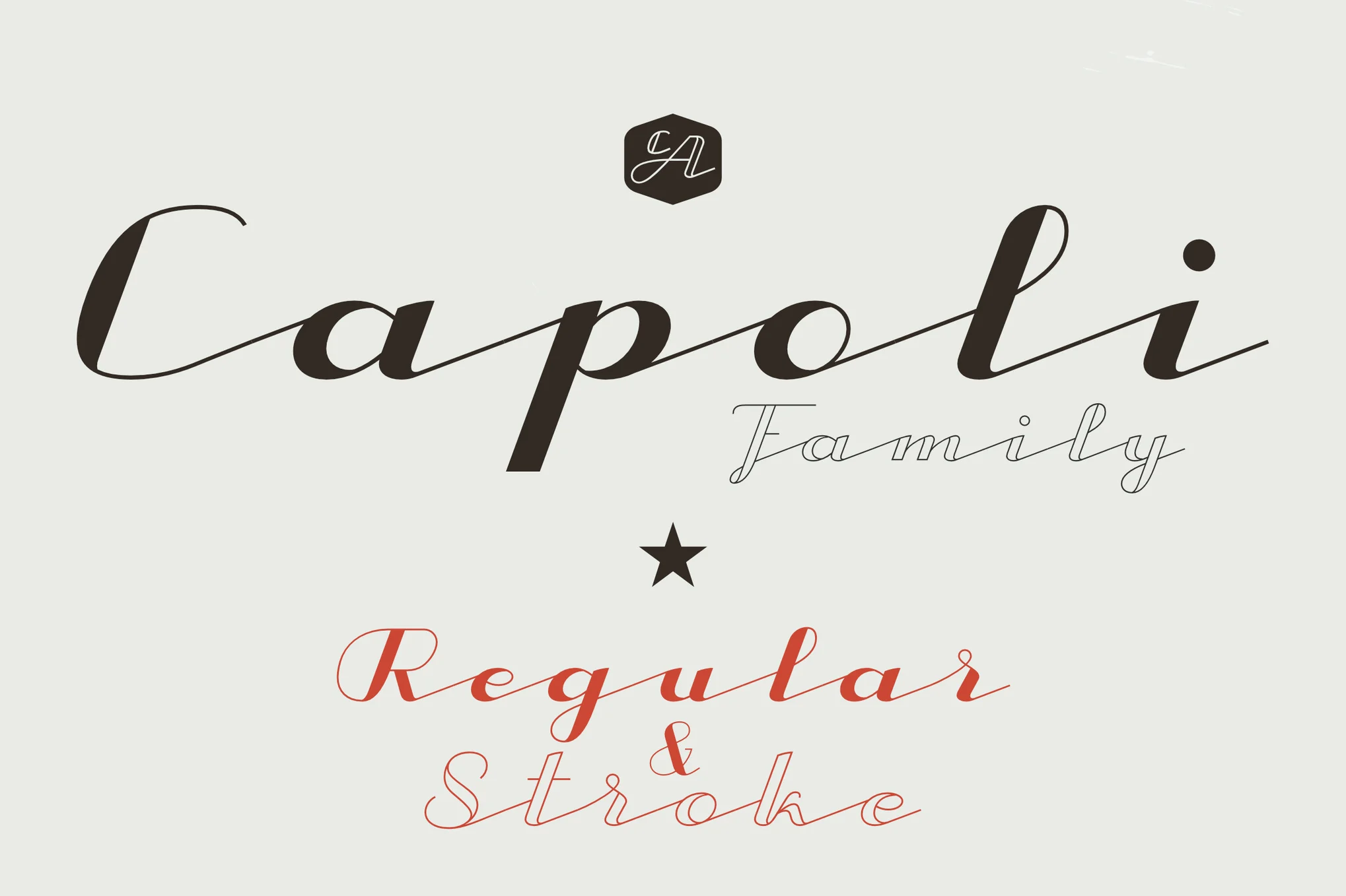 CA Capoli - Italian Style Font