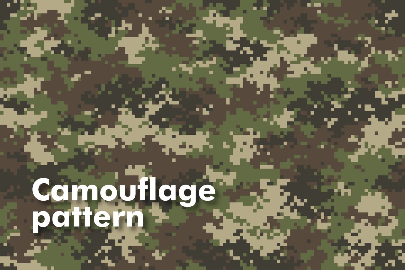 Camouflage Seamless Patterns for Photoshop
