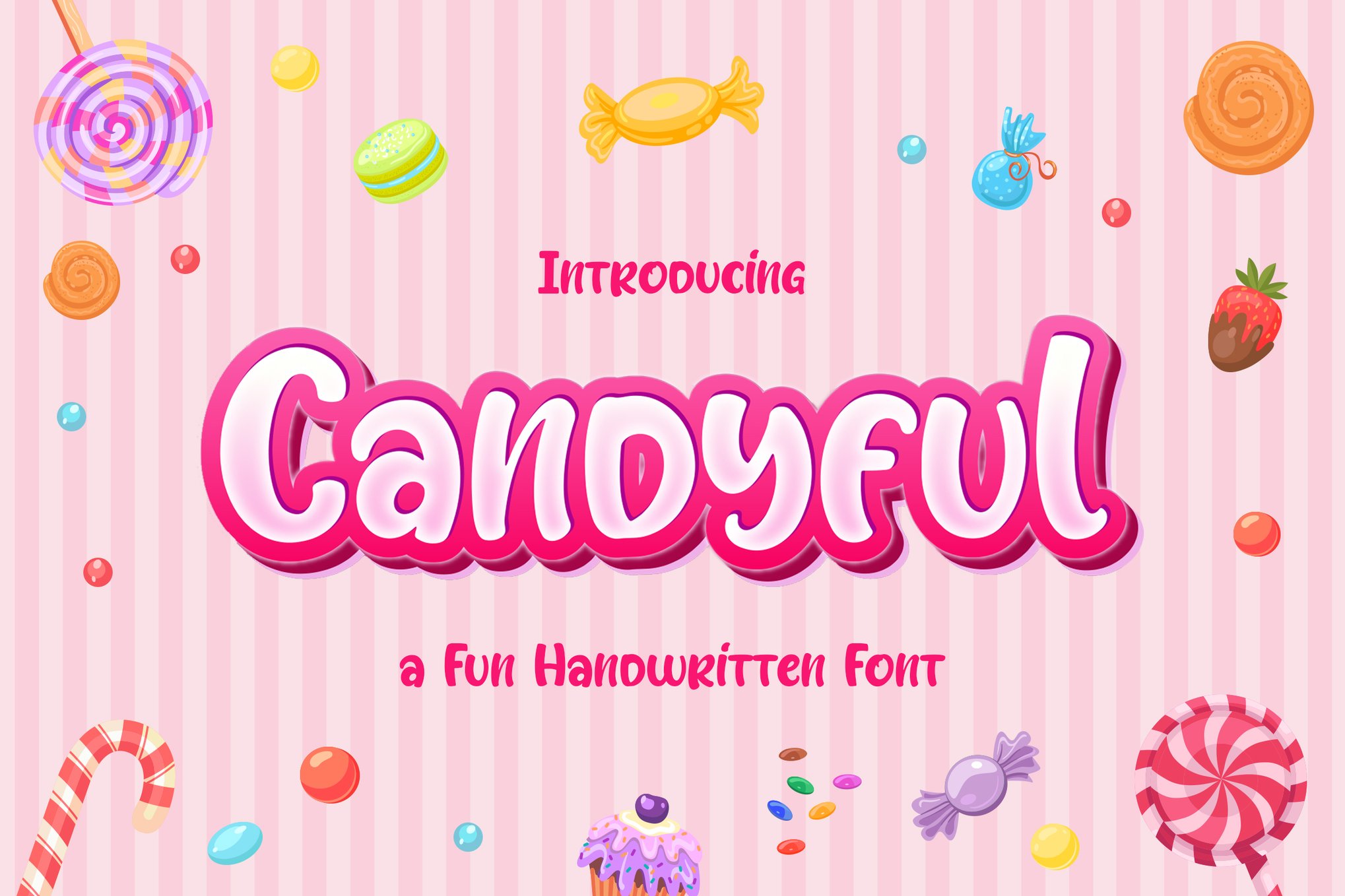 Candyful - Fun Handwritten Font