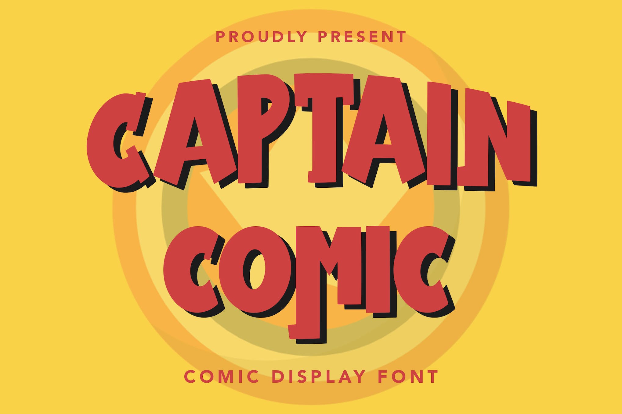 CaptainComic - Comic Book Font
