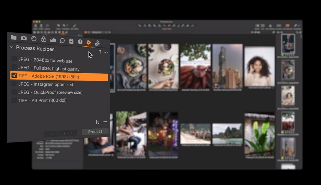 capture one recipes