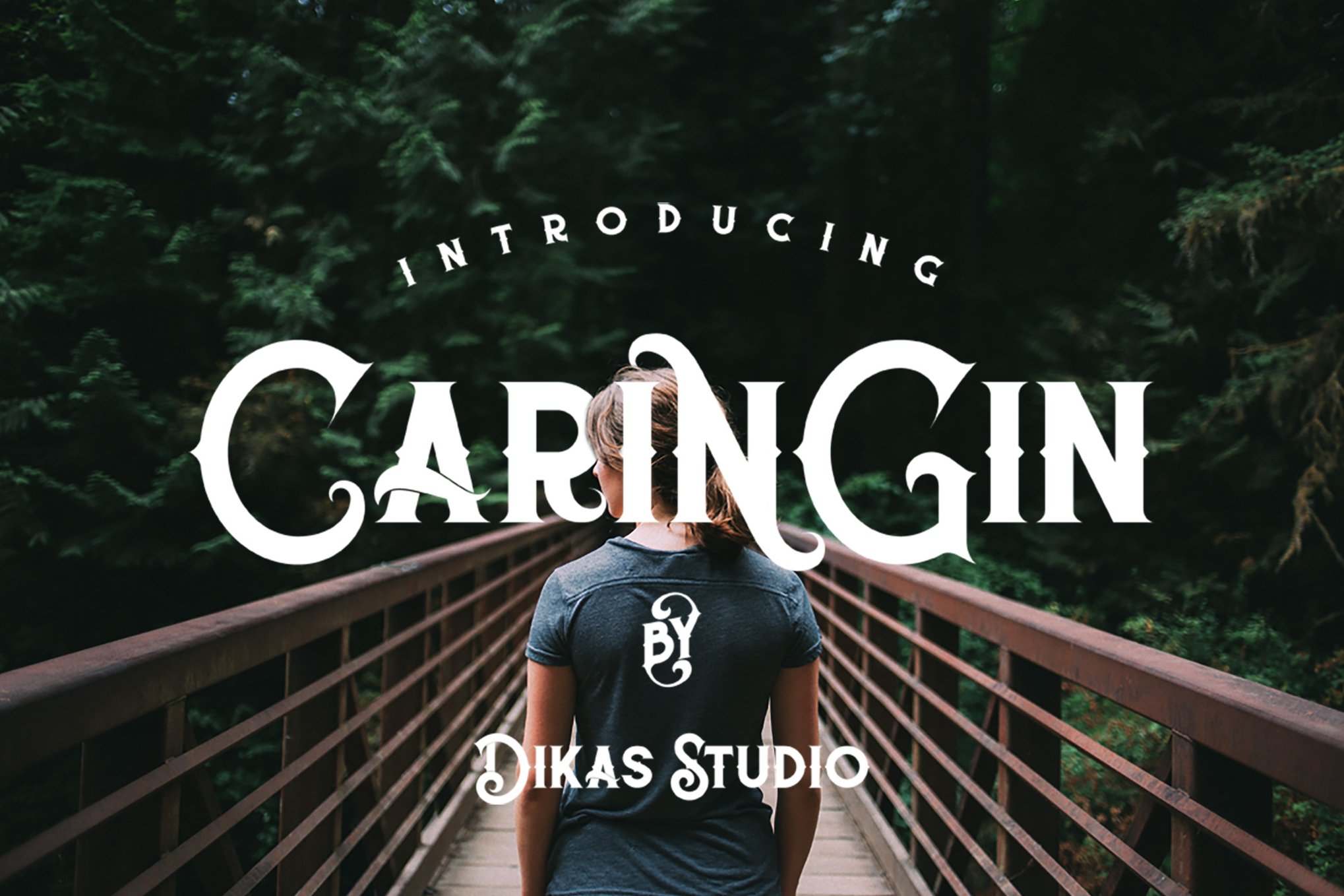 Caringin - Classic Logo Serif Font