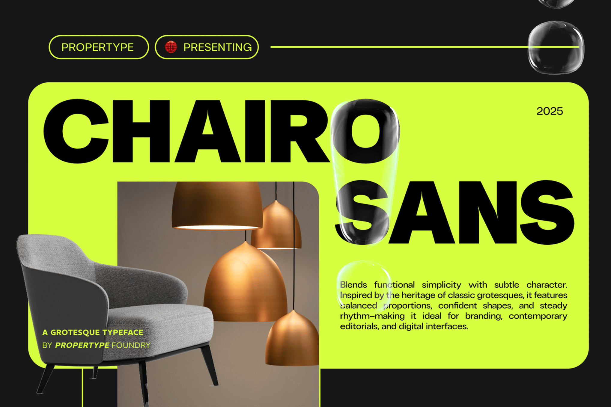 Chairo Sans - Bold Business Font