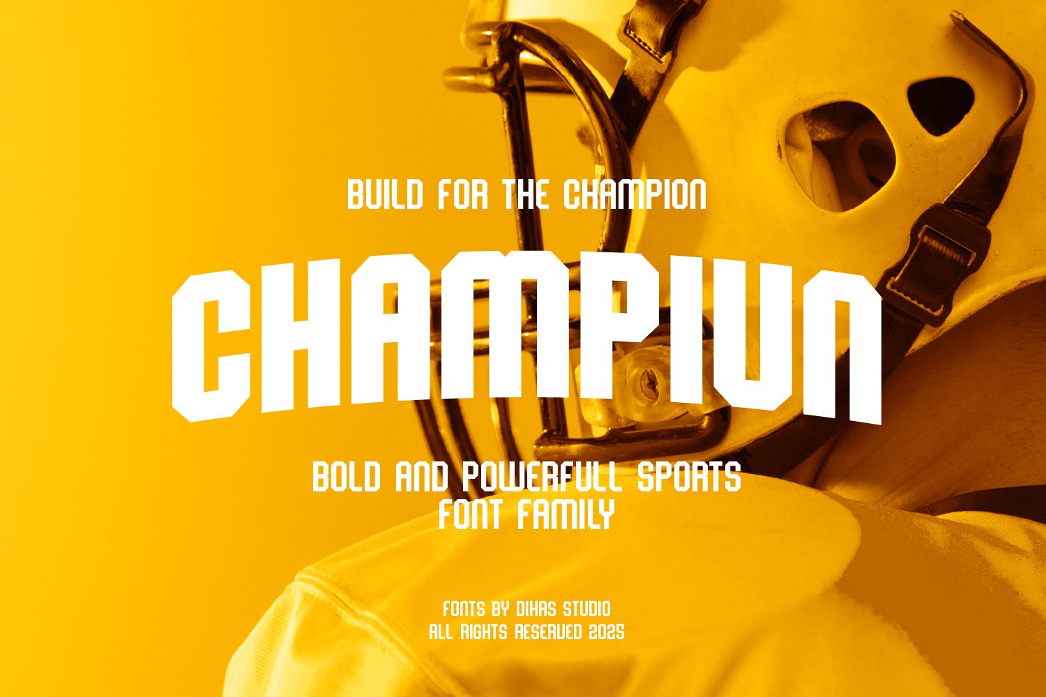 Champiun - Bold College Sports Font