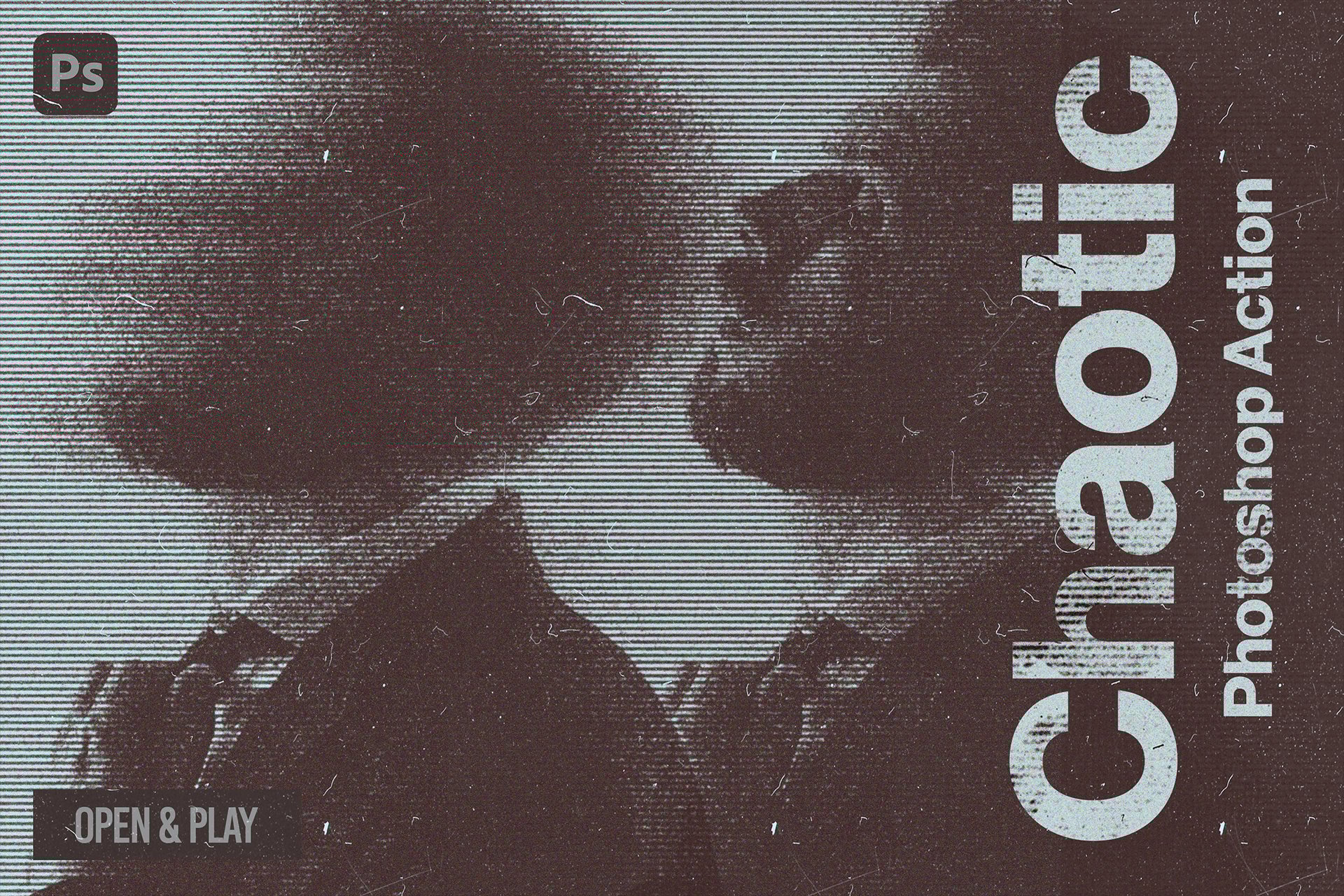 Chaotic Grainy Overlay Photoshop Action