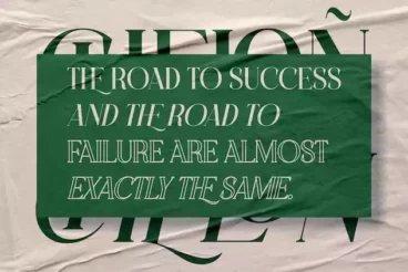 Second alternate image for Chelon Classy Serif Font