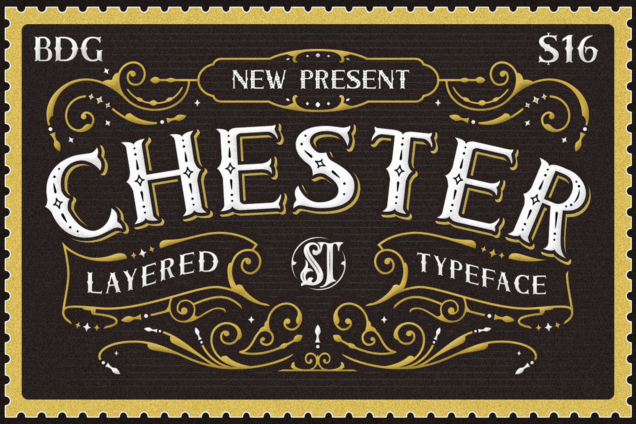 Chester - Layered Carnival Font Family