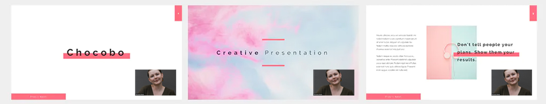 chocobo How to Design a Presentation for Screen Viewing design tips 