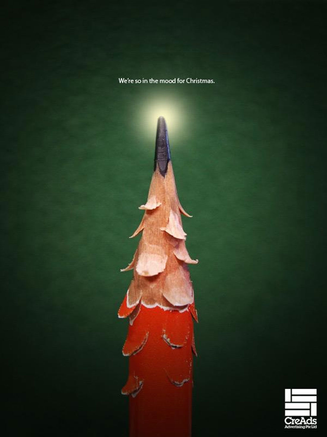 christmas-pencil 25 Clever and Funny Christmas Print Ads design tips 