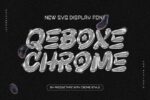 15+ Exceptional Chrome Fonts for High-Tech Visuals