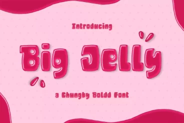 Big Jelly Bold Chunky Font