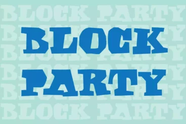 Block Party Bold Funky Font