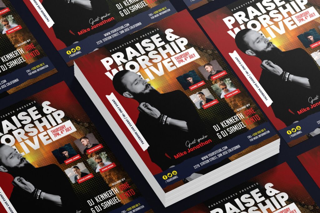 20+ Handpicked Church Flyer Templates for Community Events | Design Shack