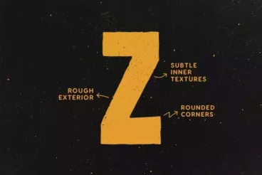 First alternate image for Cinderheart Rough Blocky Font