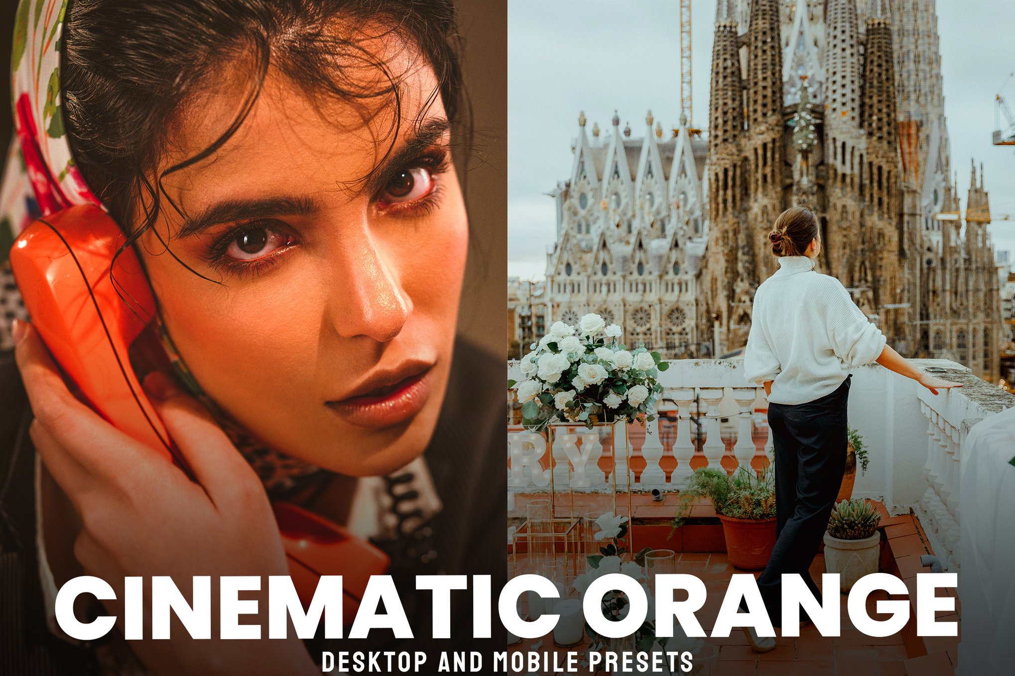 Cinematic Orange Lightroom Presets