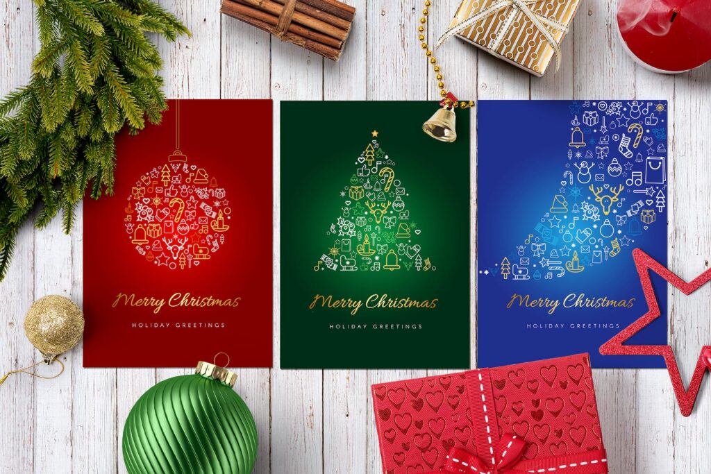 30+ Best Christmas Card Templates for Photoshop | Design Shack