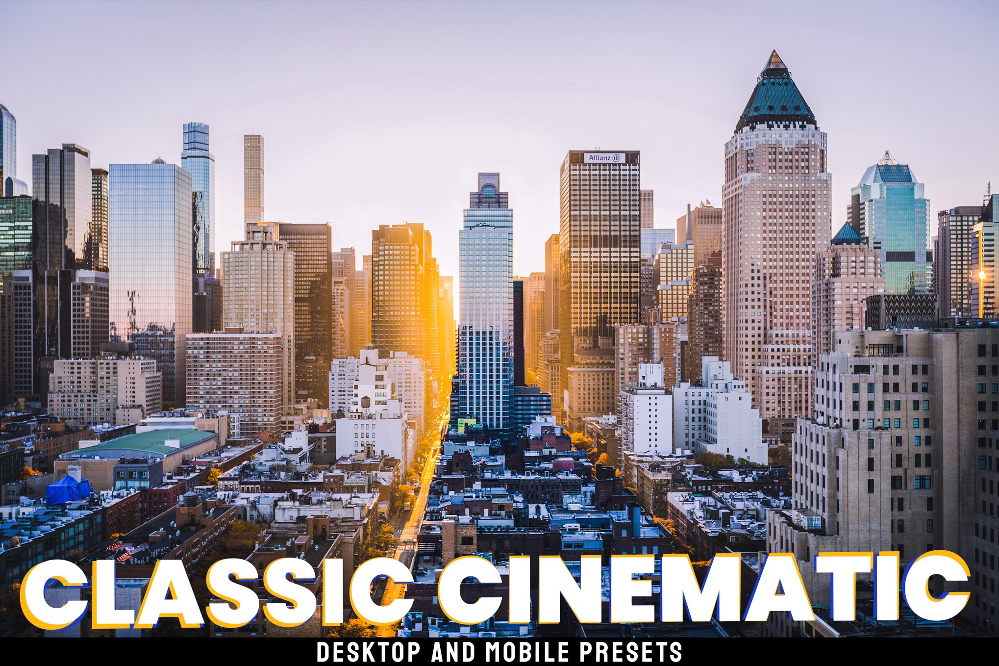 Classic Cinematic Lightroom Desktop & Mobile Presets