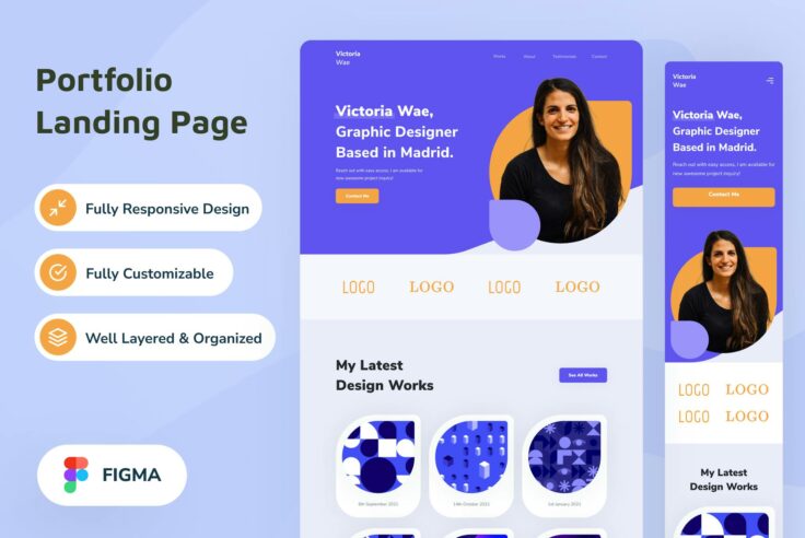 25+ Best Figma Portfolio Templates & Examples | Design Shack