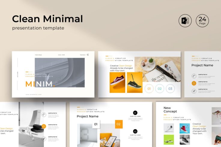 50+ Best Clean PowerPoint Templates (Free & Pro) | Design Shack