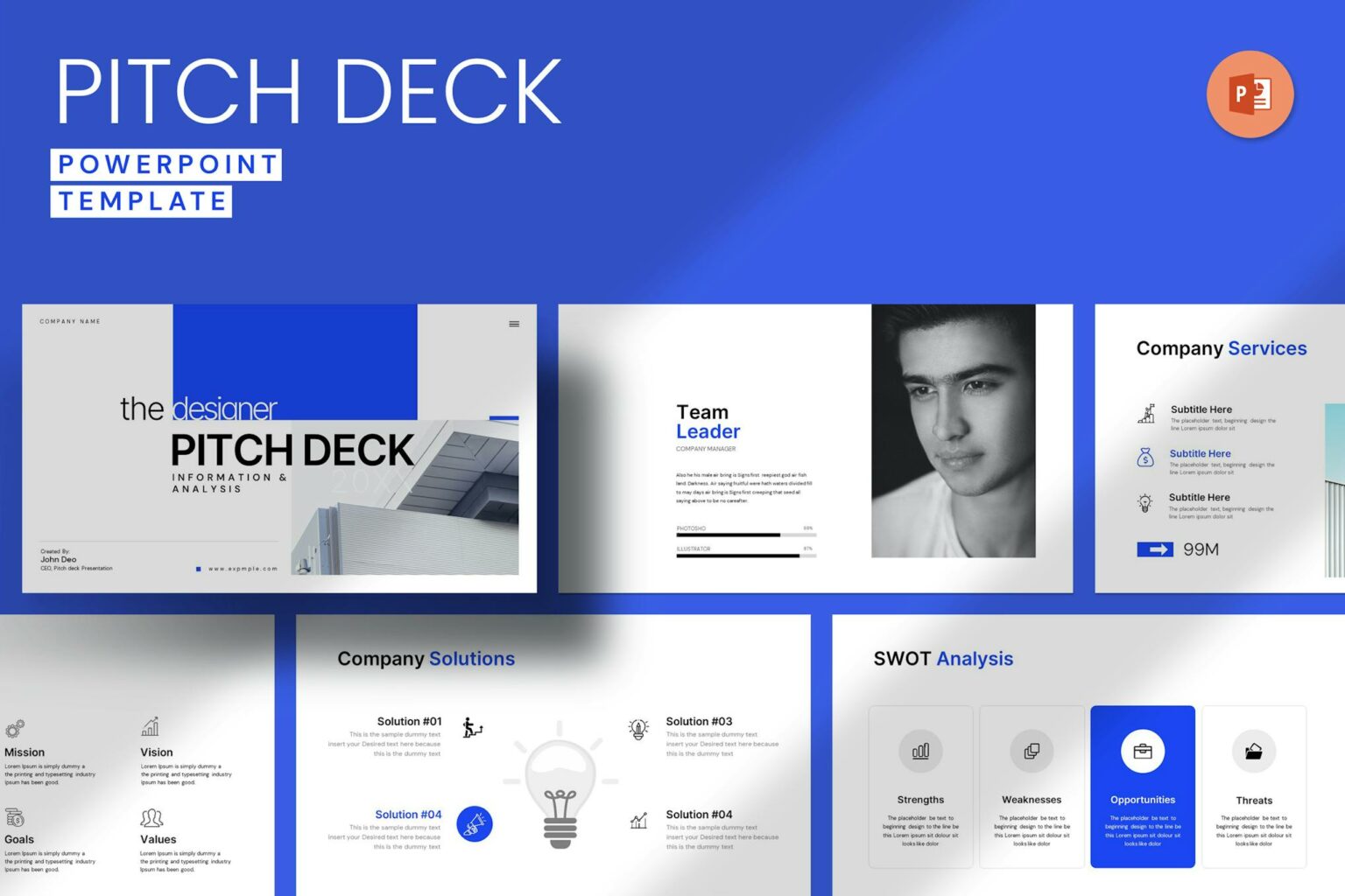 40+ Best Clean PowerPoint Templates (Free & Pro) | Design Shack