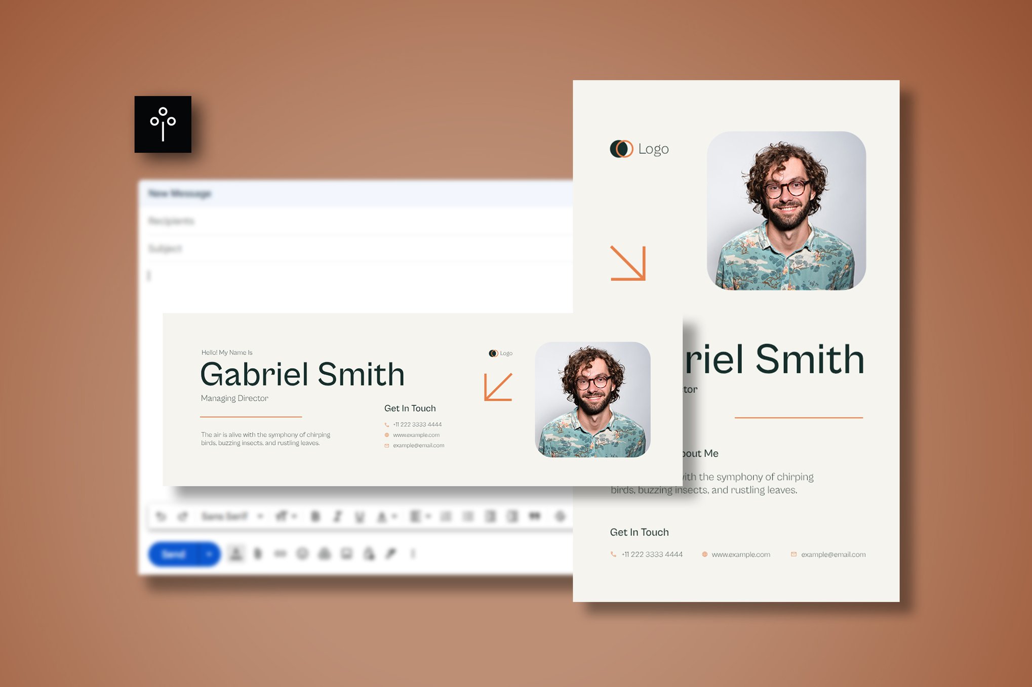 Clean Simple Email Signature Template