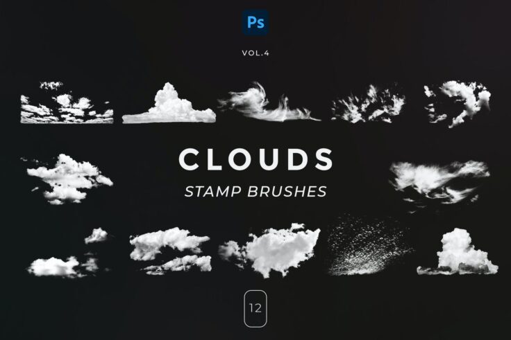 View Information about Cloud Photoshop Brush Collection