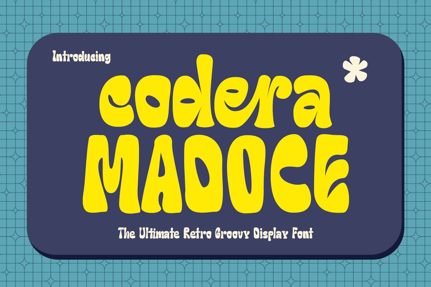 Codera Madoce - Groovy Psychedelic Font