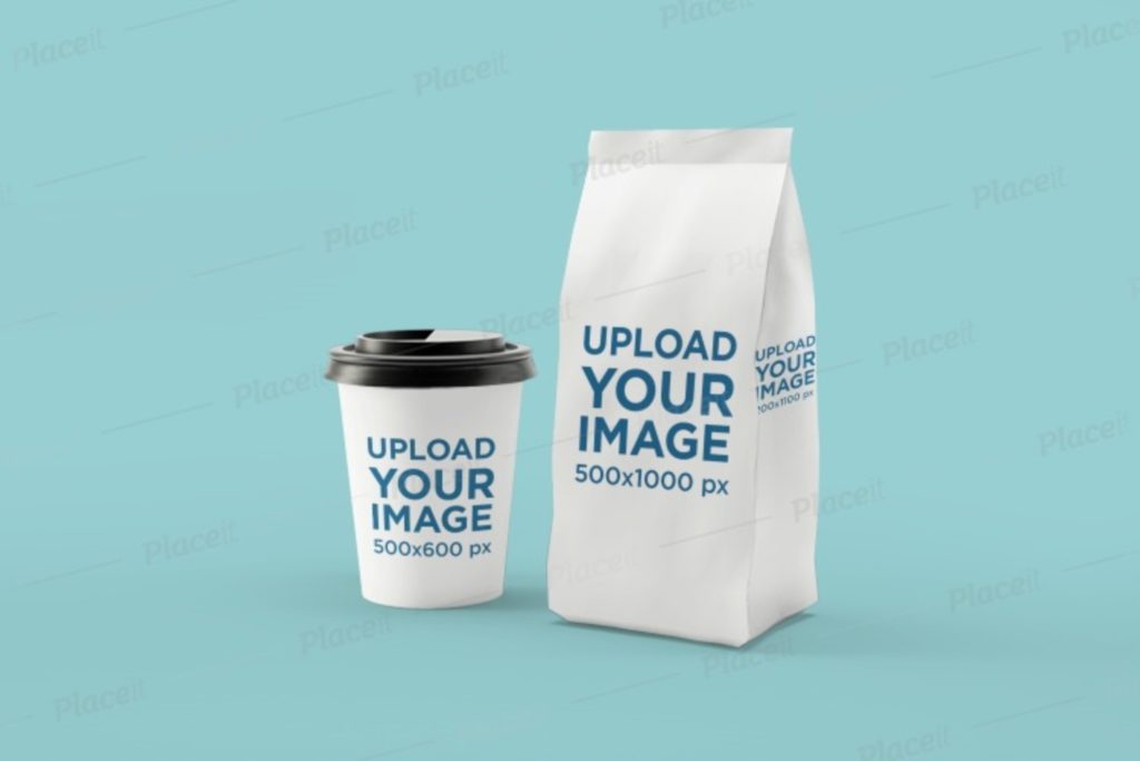 Coffee Bag Mockup