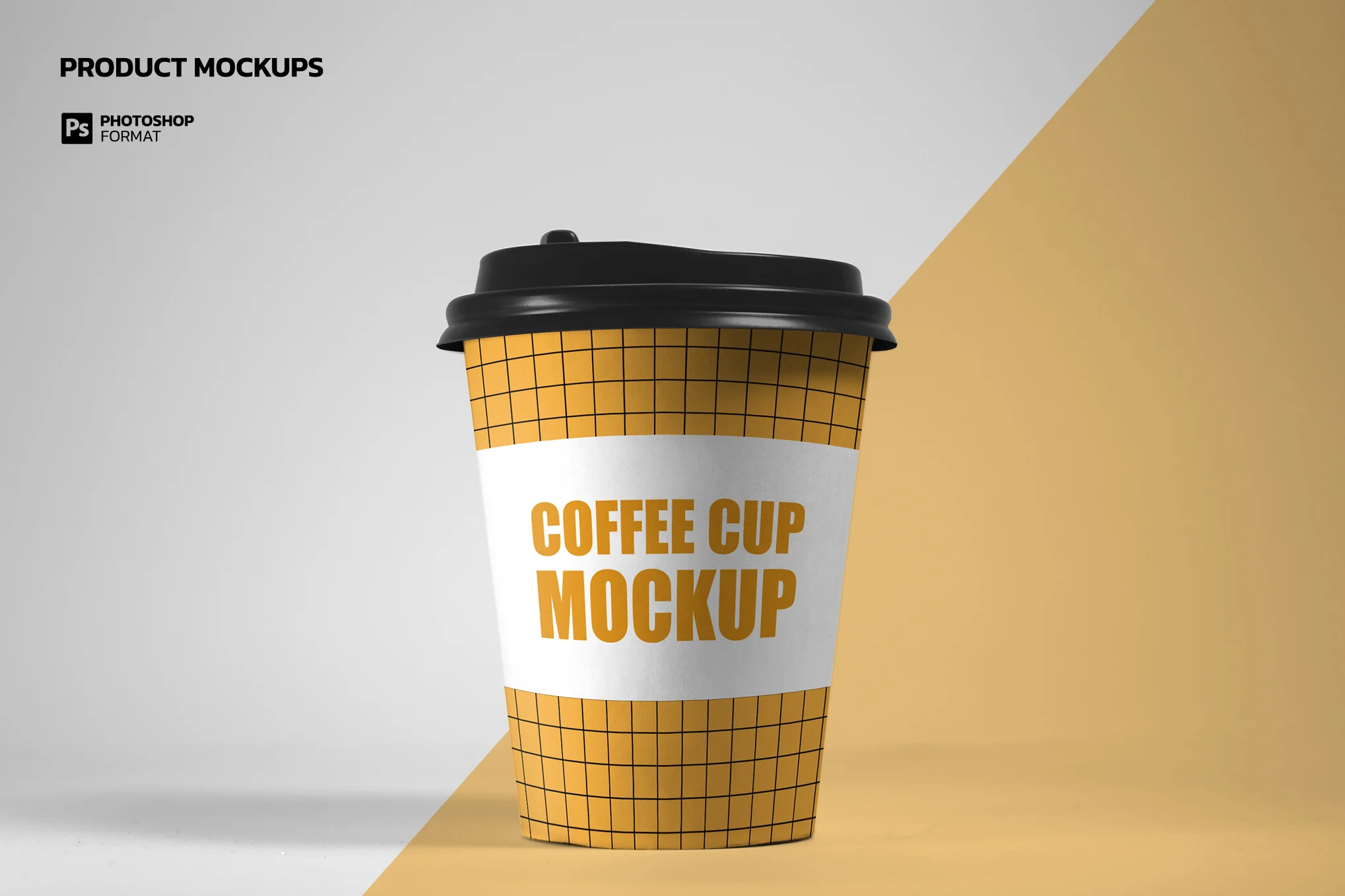 Coffee Cup Mockup PSD