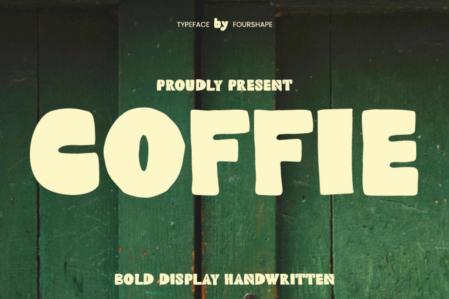 Coffie - Bold Font for Flyers