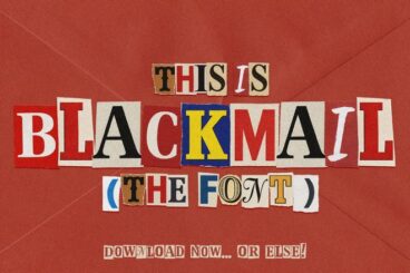 15+ Exceptional Cut-Out & Collage Fonts for Editorial Design