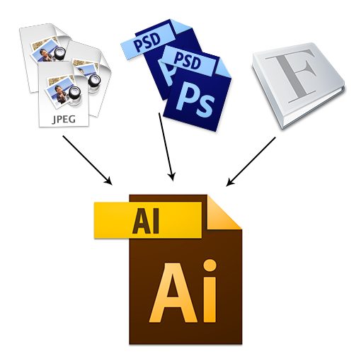 illustrator cs6 collect for output script download