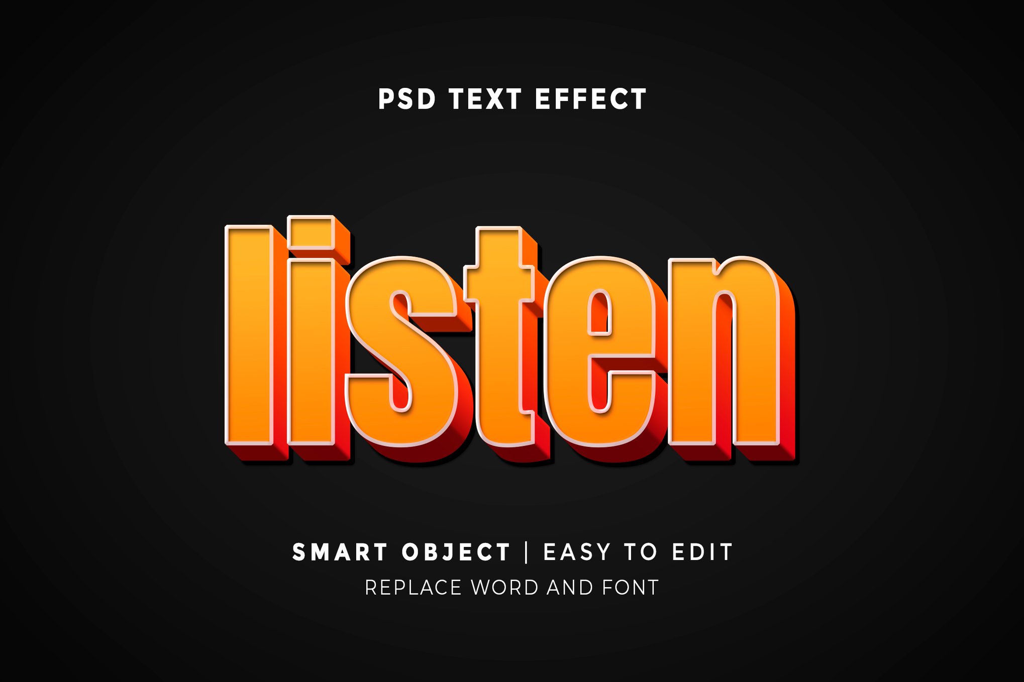 Colorful - 3D Text Effect for Photoshop